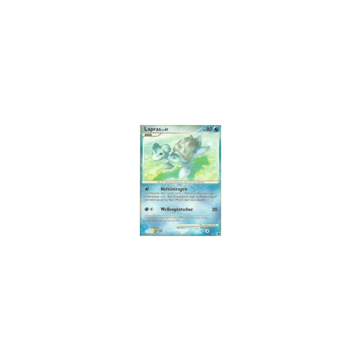 Lapras Lv.47 021/106
