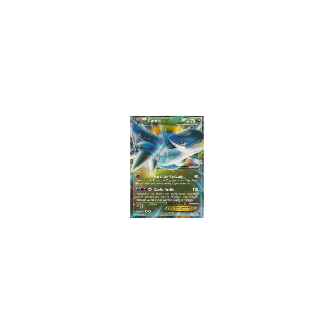Latios-EX 058/108 HOLO