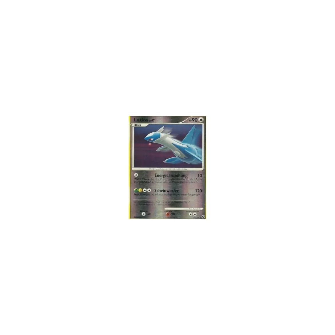 Latios Lv.47 023/106 Reverse Holo