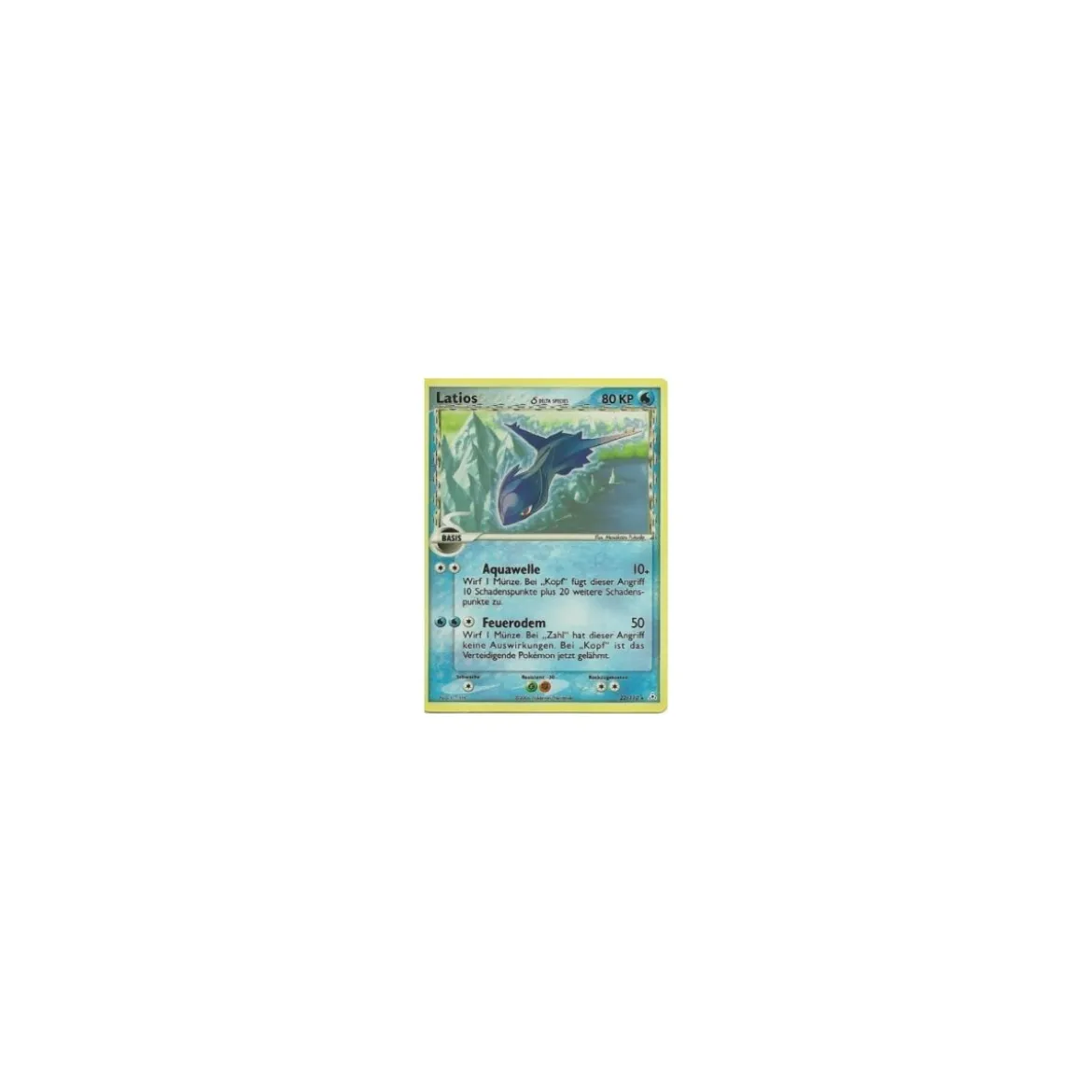 Latios 22/110 REVERSE HOLO