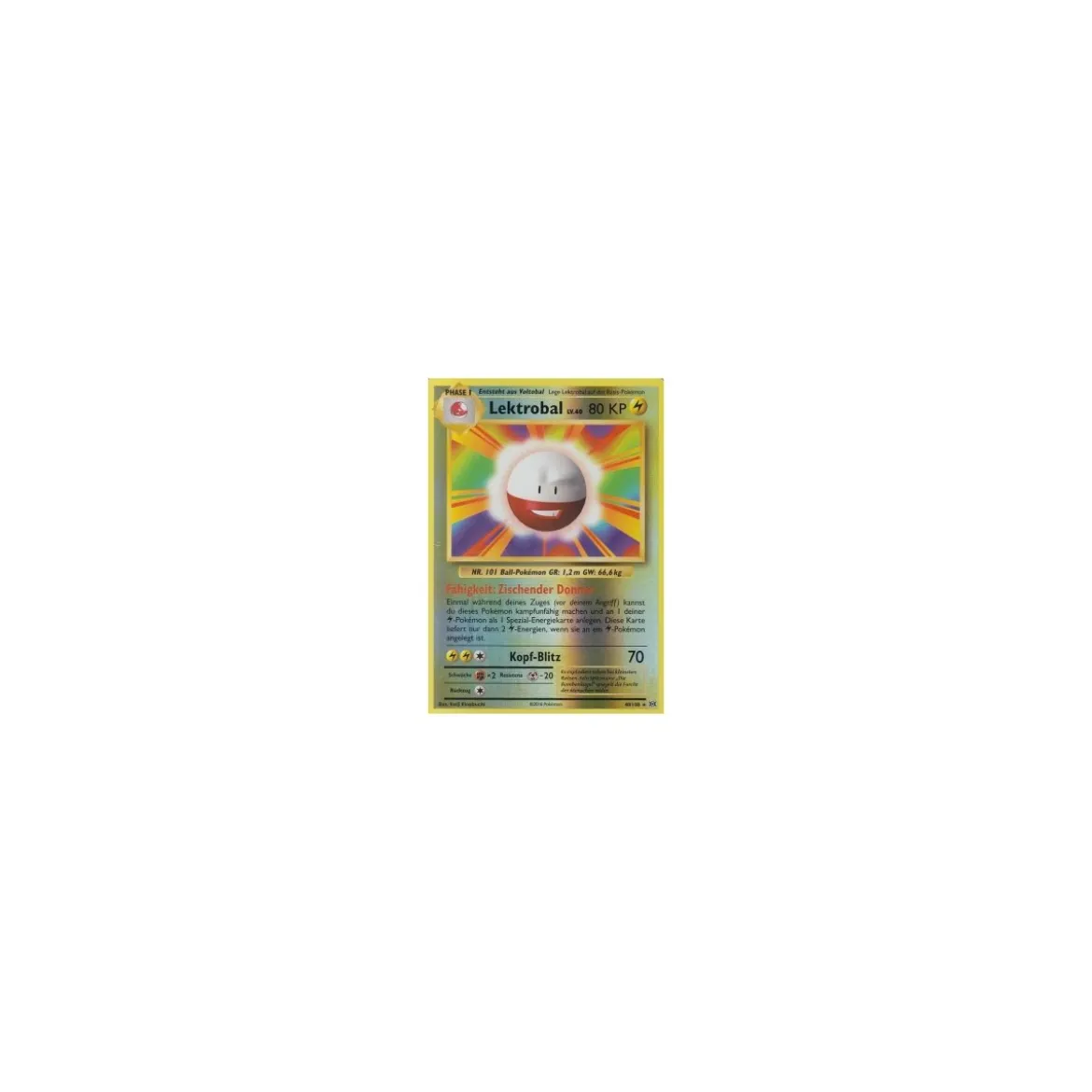 Lektrobal 040/108 REVERSE HOLO