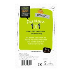 Lernen Lachen Selbermachen: Das kleine 1 x 1 Kartenspiel