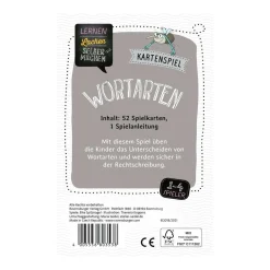 Lernen Lachen Selbermachen: Wortarten Kartenspiel