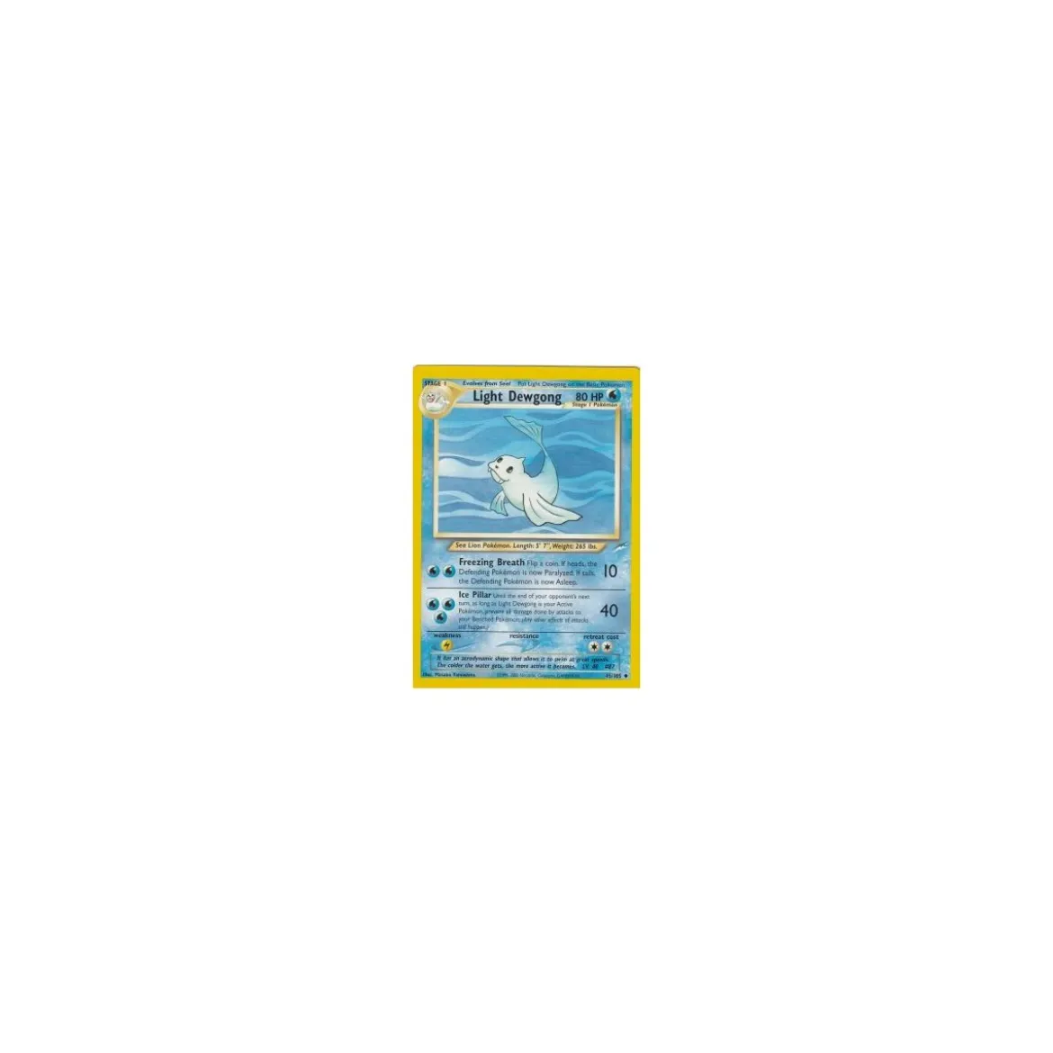 Light Dewgong 45/105