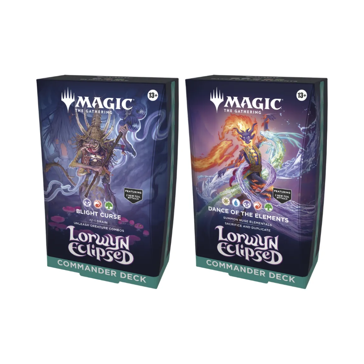 Lorwyn Eclipsed Beide Commander Decks (englisch)