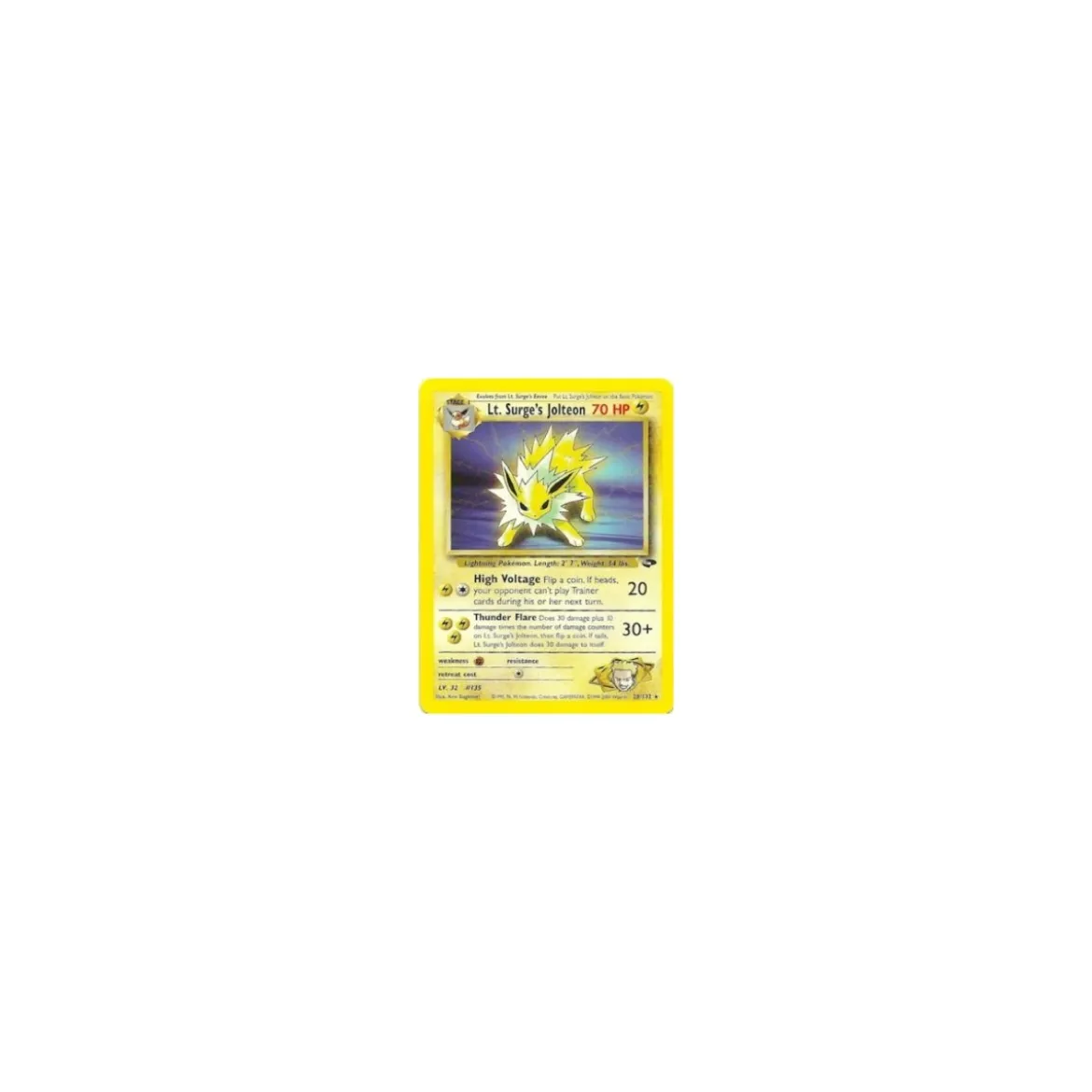 Lt. Surge's Jolteon 028/132