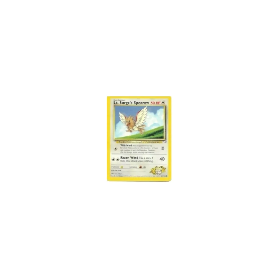 Lt. Surge's Spearow 083/132