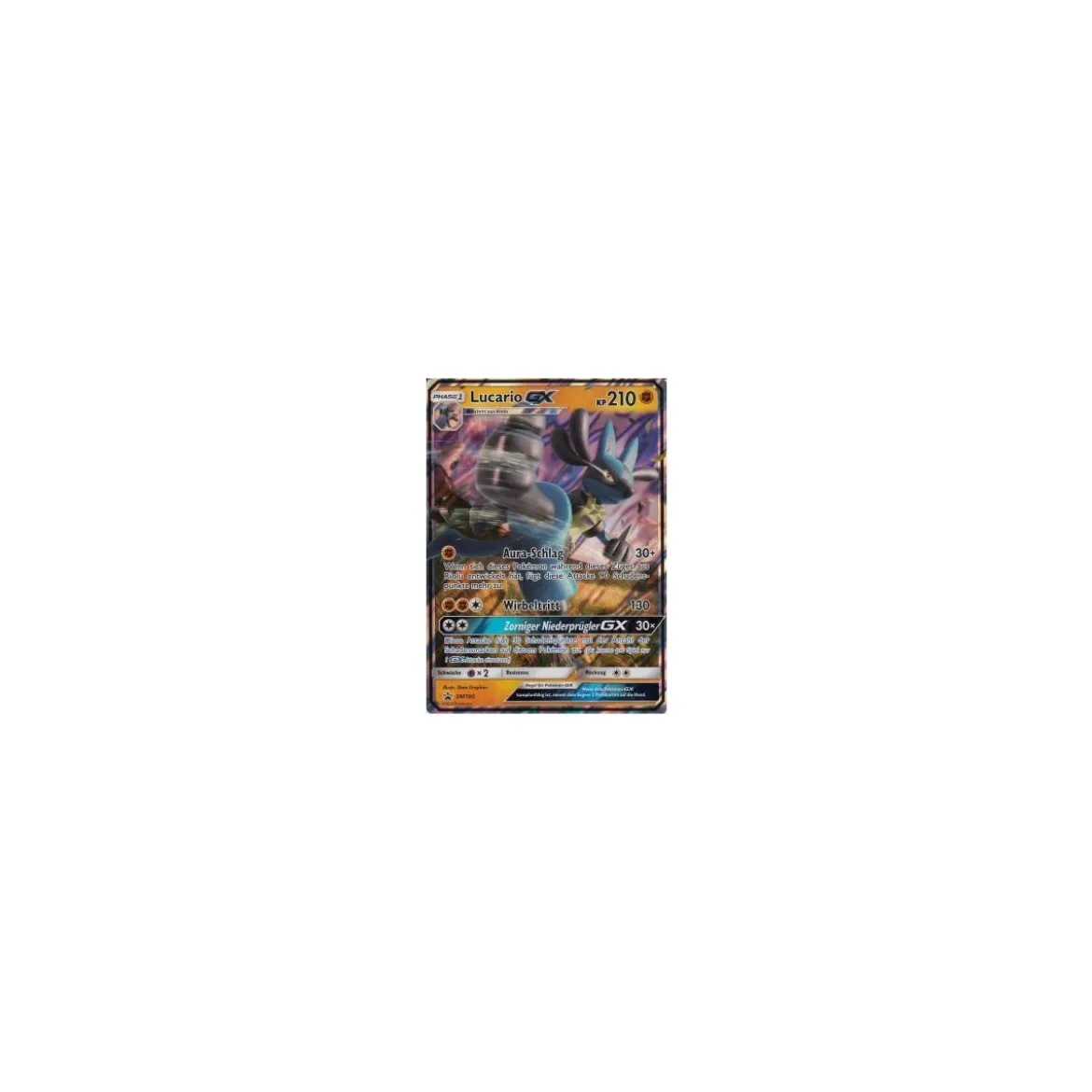 Lucario-GX SM100 HOLO OVERSIZED/ÜBERGROß