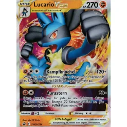 Lucario VStar SWSH214 PROMO XXL OVERSIZED/ÜBERGROß
