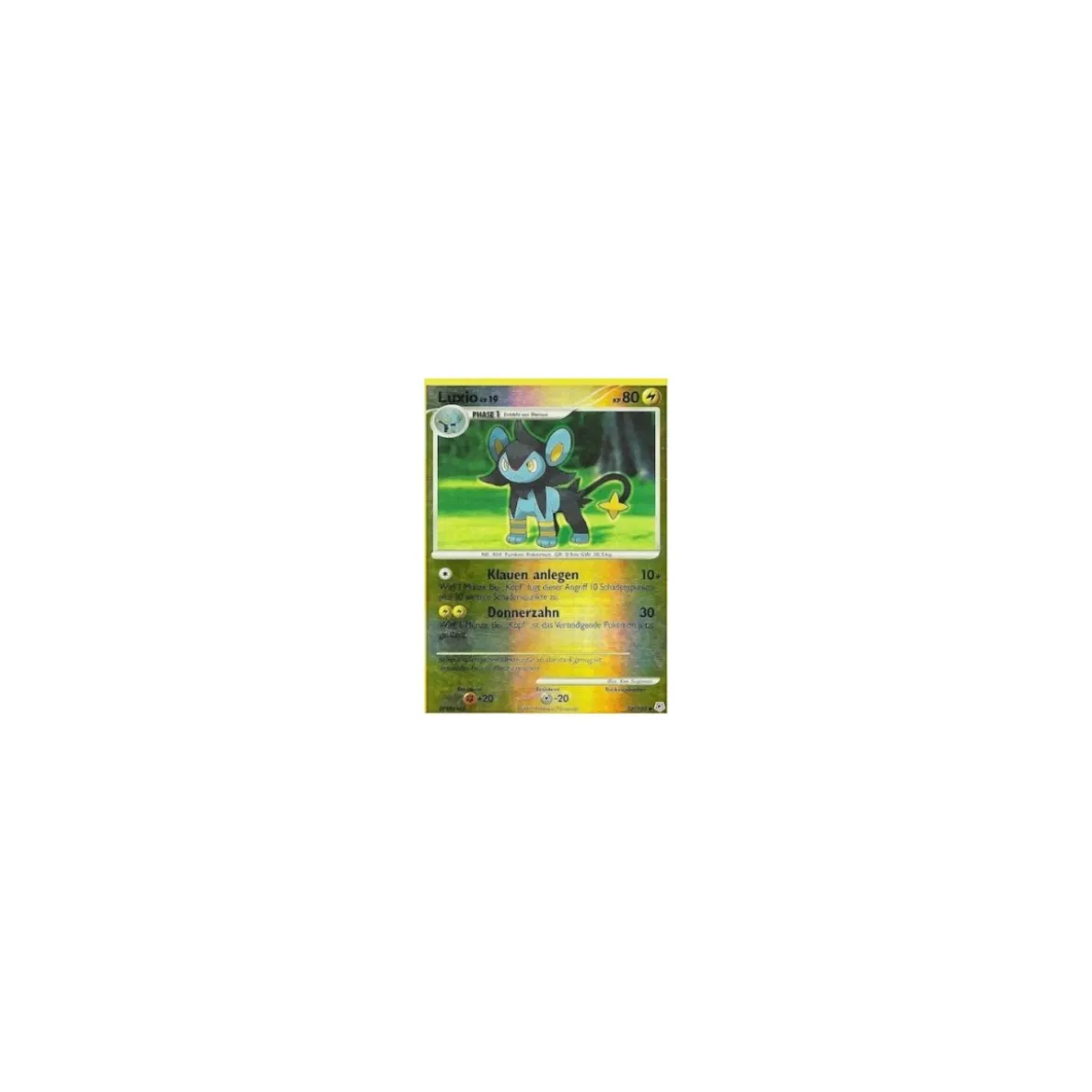 Luxio Lv.19 052/130 Reverse Holo