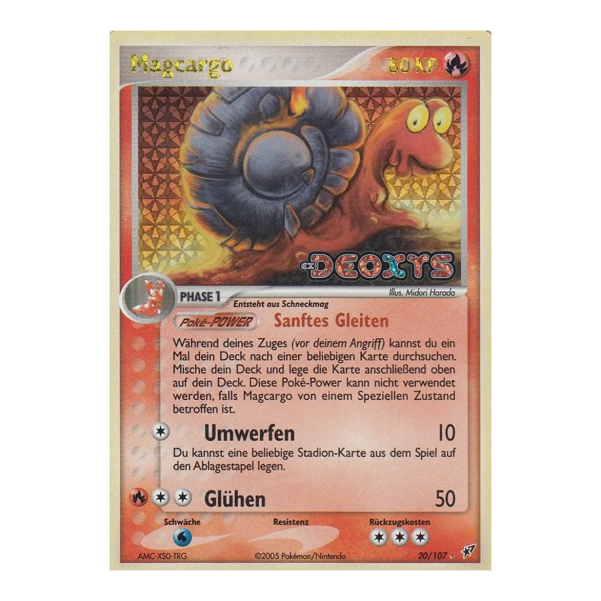 Magcargo 20/107 REVERSE HOLO