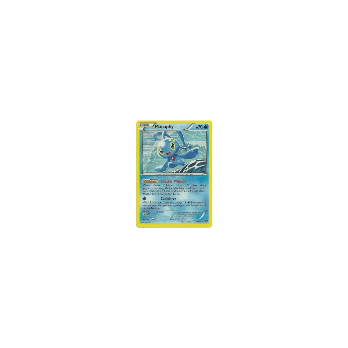 Manaphy 034/135 HOLO