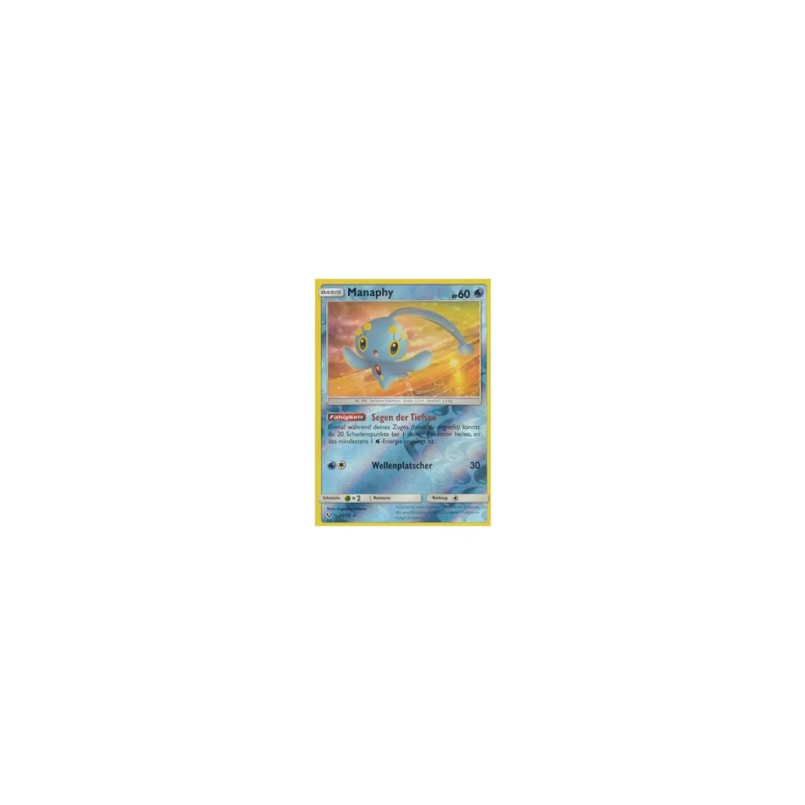 Manaphy 025/73 REVERSE HOLO