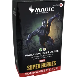 Marvel Super Heroes - Commander Deck - Wakanda über alles (deutsch)