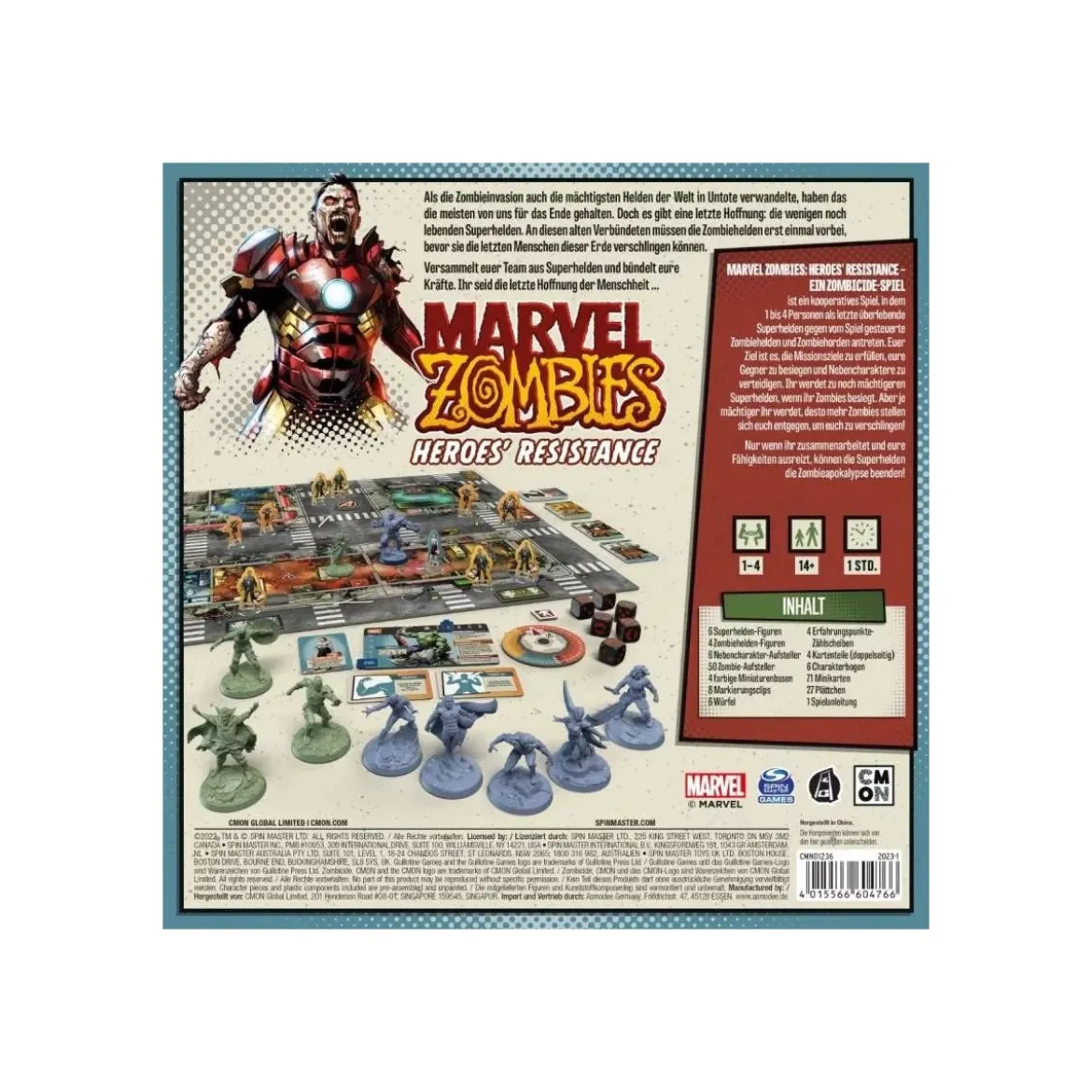 Marvel Zombies Heroes' Resistance - Brettspiel