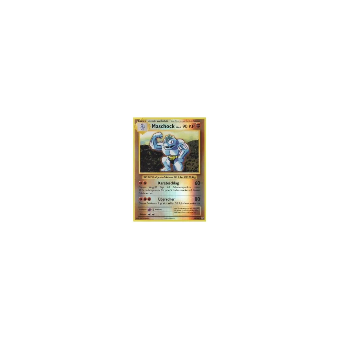 Maschock 058/108 REVERSE HOLO