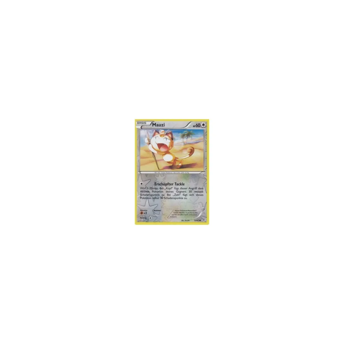 Mauzi 53/83 REVERSE HOLO