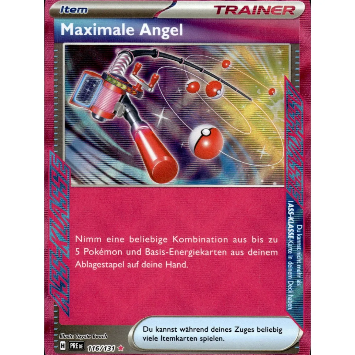 Maximale Angel 116/131