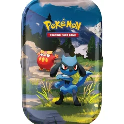 Mega-Entwicklung Erhabene Helden Mini Tin Riolu & Flampion (deutsch)