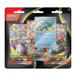 Mega Evolution 3-Pack Blister - Golduck (englisch)