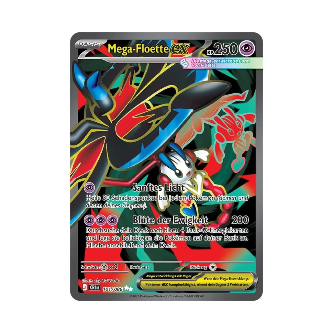Mega-Floette-ex 101/086 Fullart