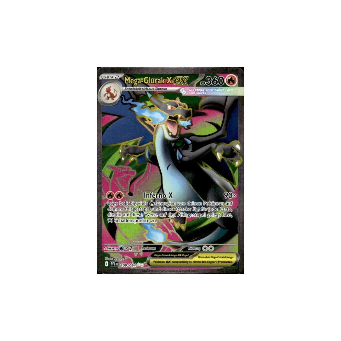 Mega-Glurak X-ex 109/094
