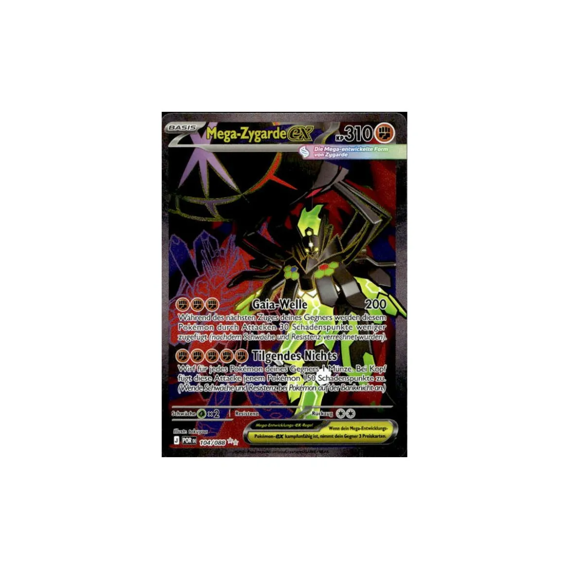 Mega-Zygarde-ex 104/088 Fullart