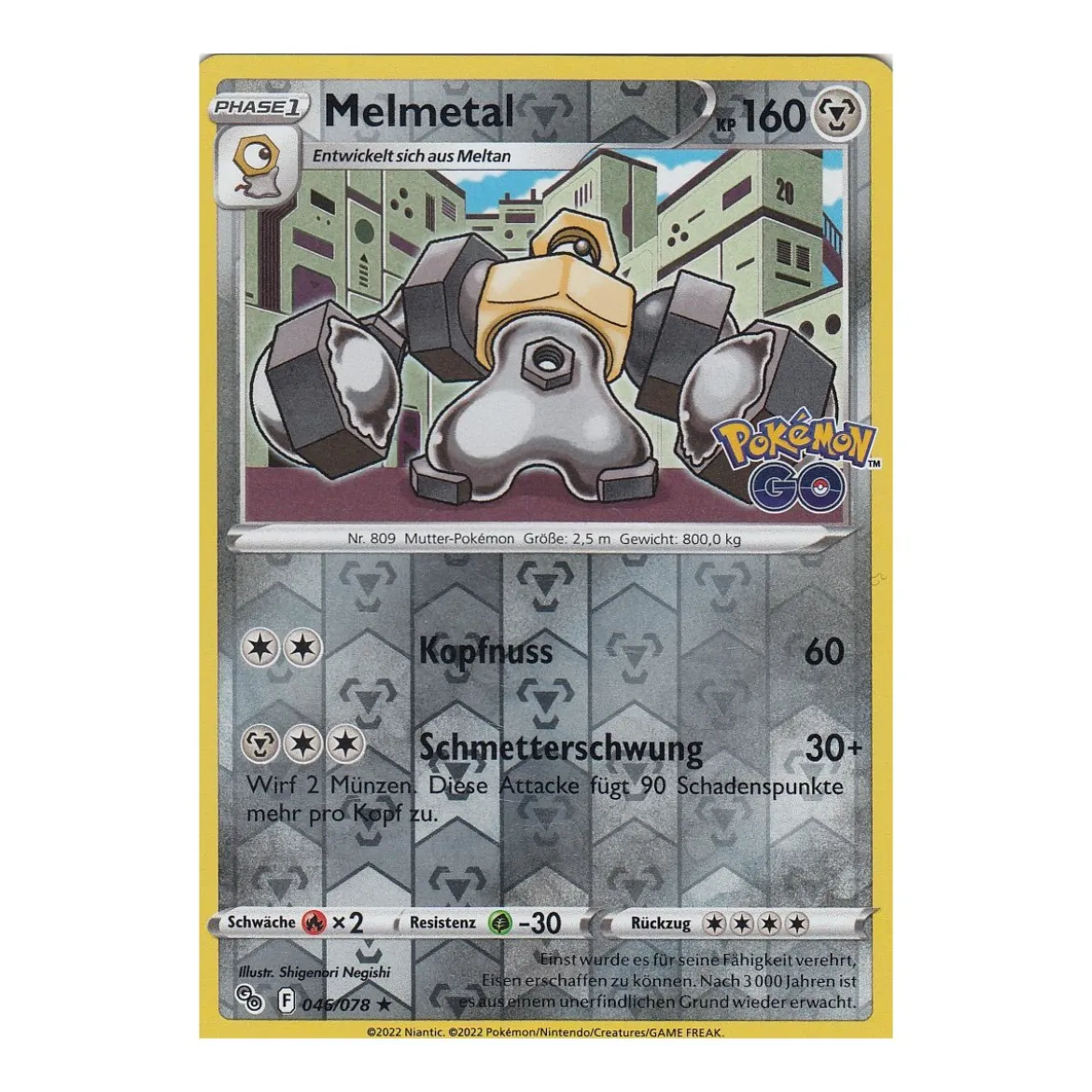 Melmetal 046/078 HOLO REVERSE HOLO