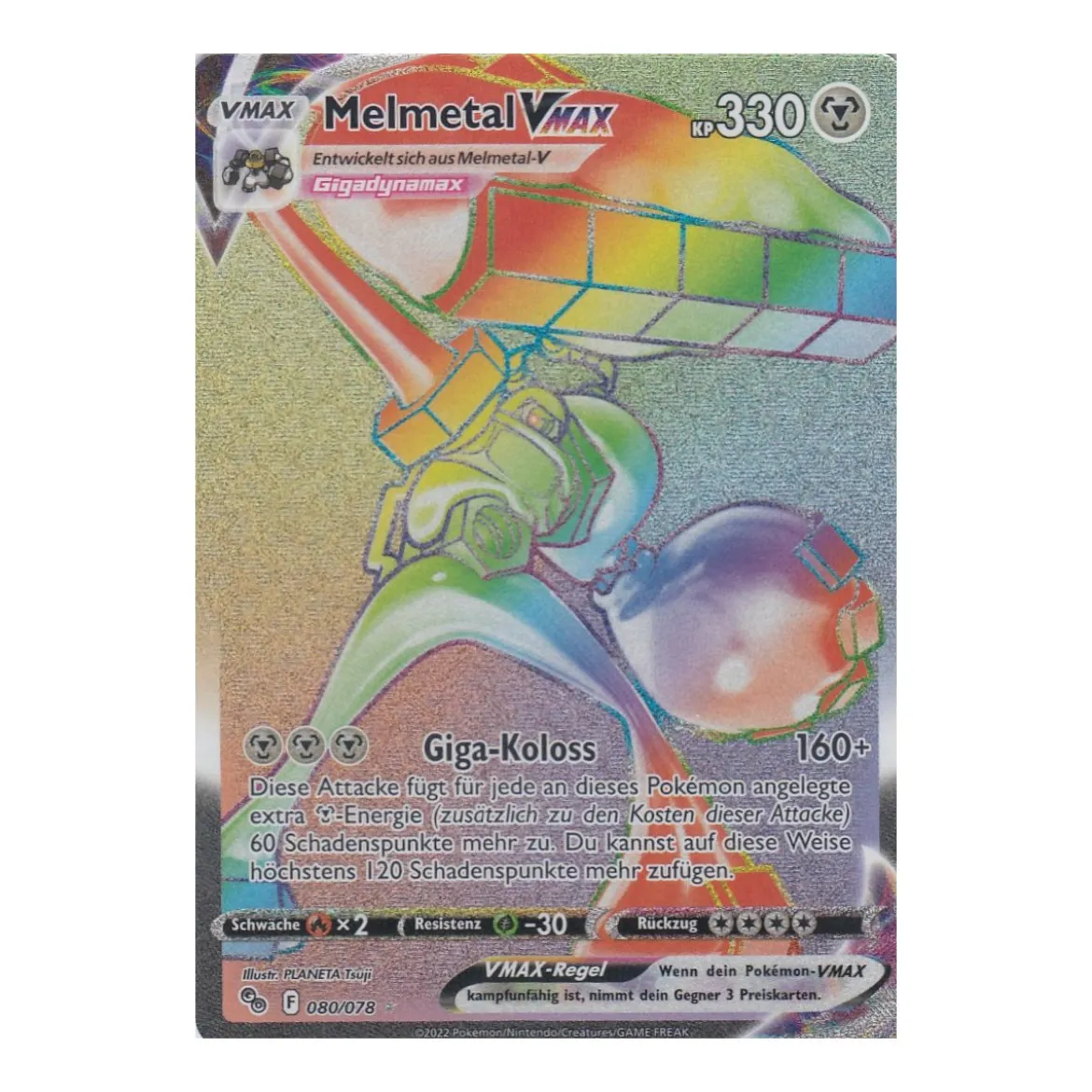 Melmetal-VMAX 080/078 RAINBOW