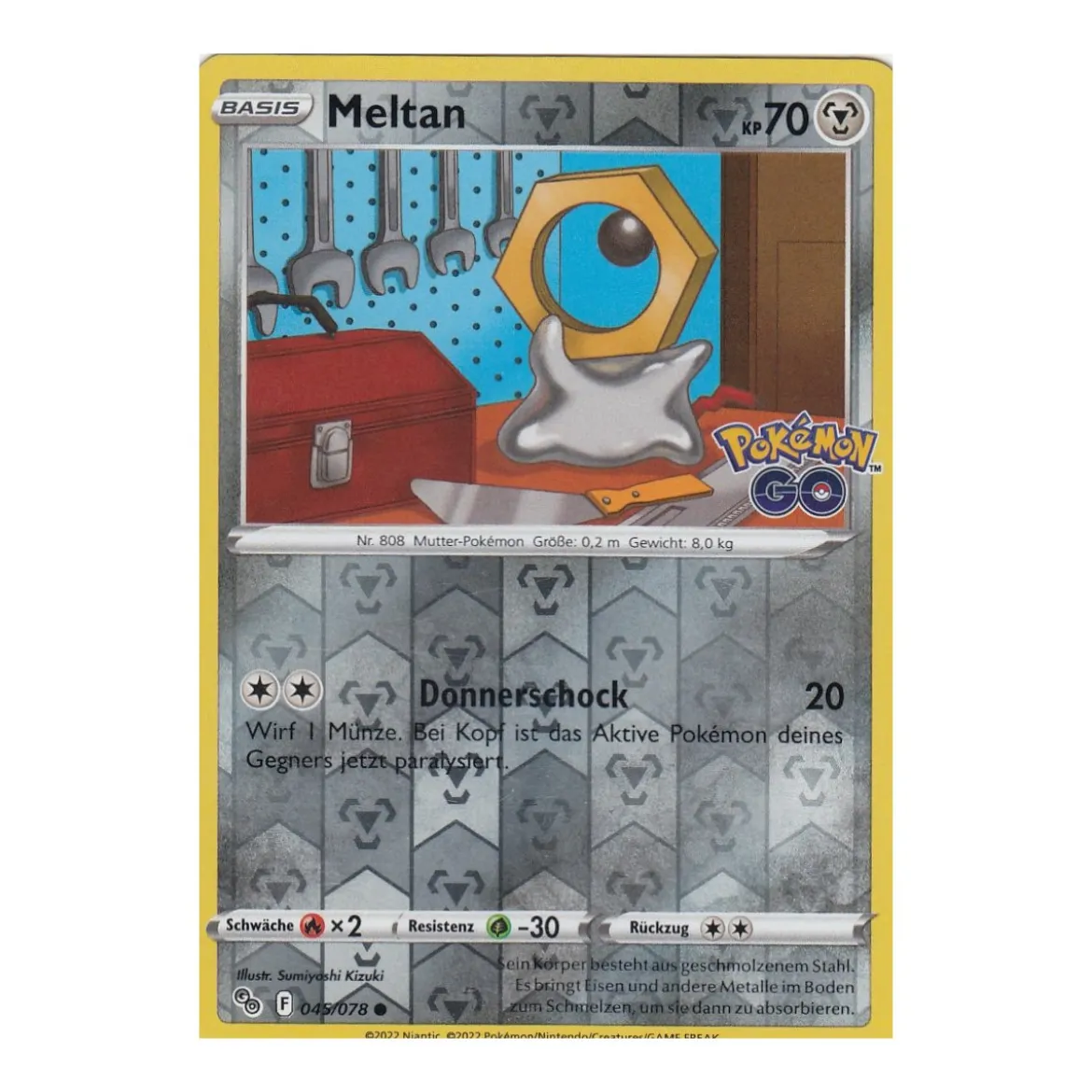 Meltan 045/078 REVERSE HOLO