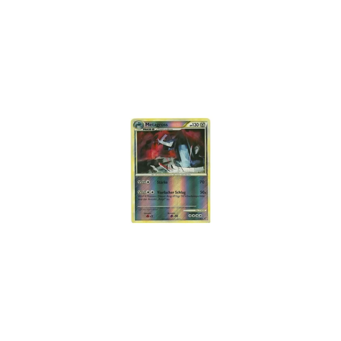 Metagross REVERSE HOLO