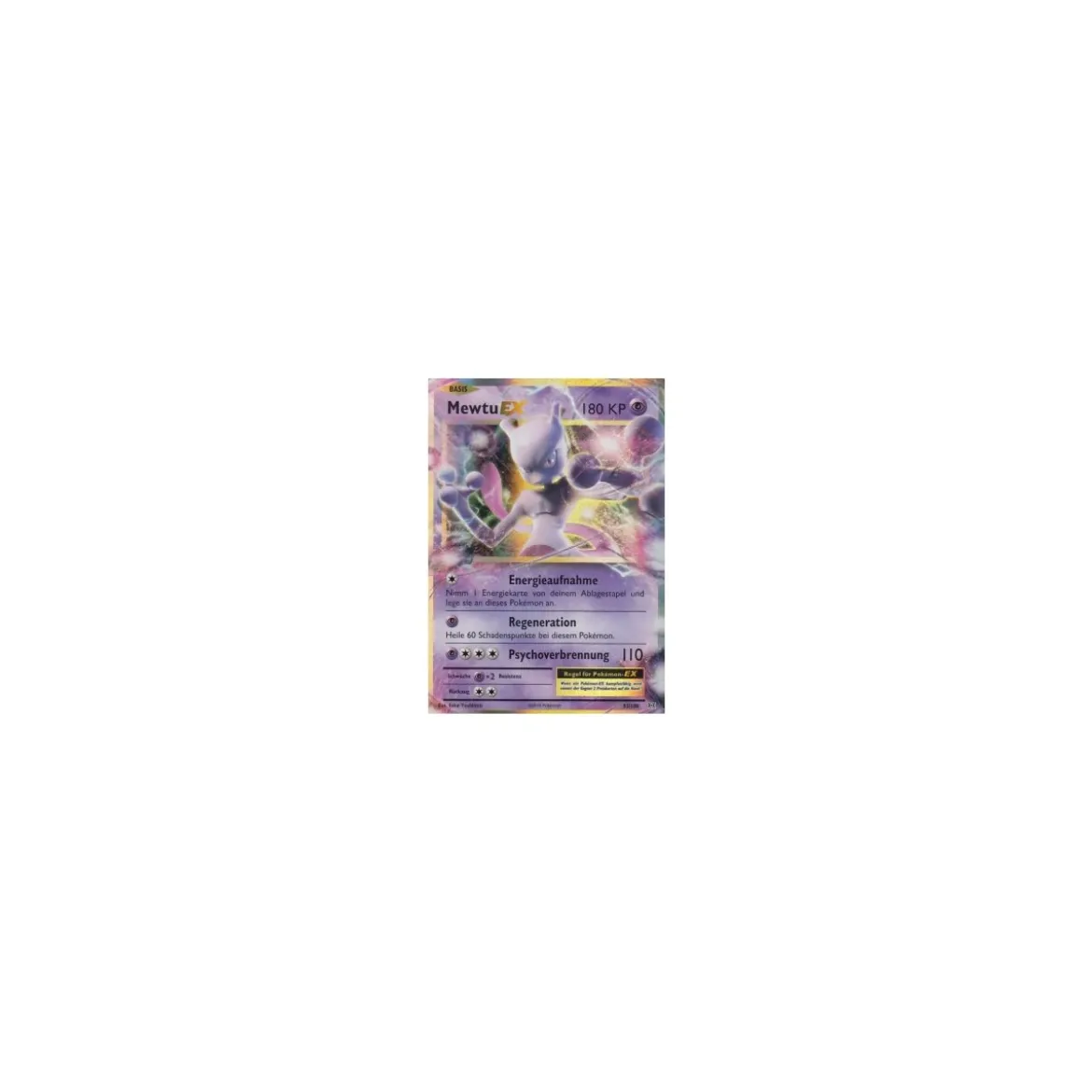 Mewtu-EX 052/108 HOLO
