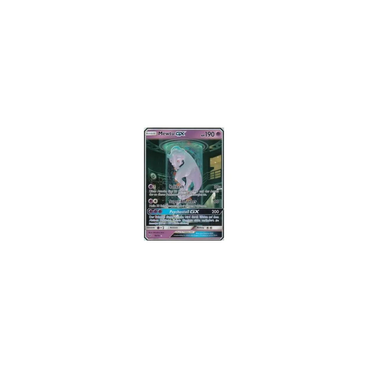 Mewtu-GX 078/73 HOLO