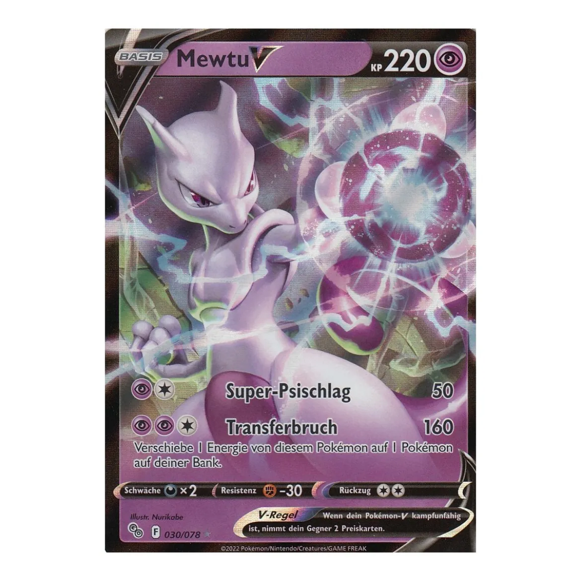 Mewtu-V 030/078