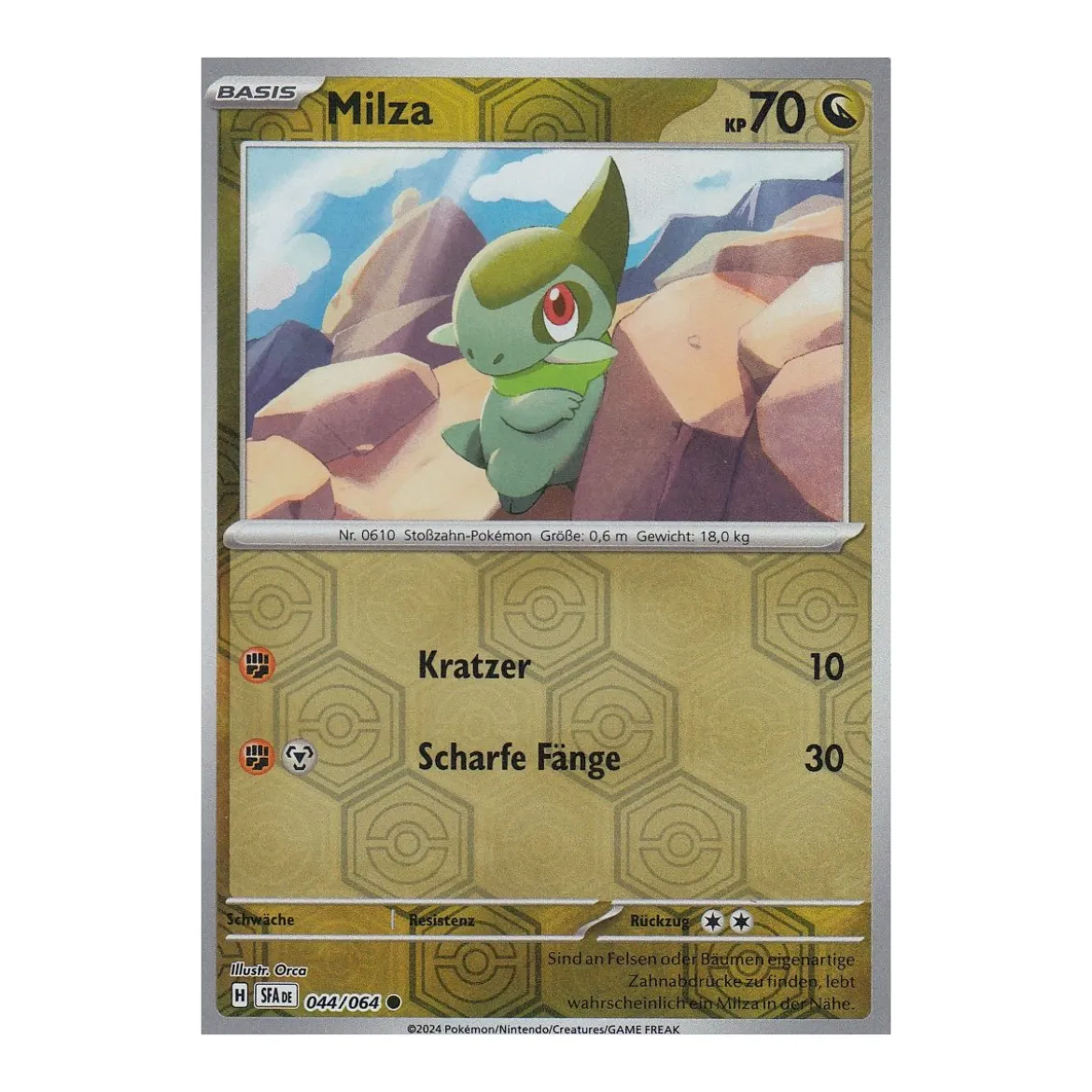 Milza 044/064 REVERSE HOLO