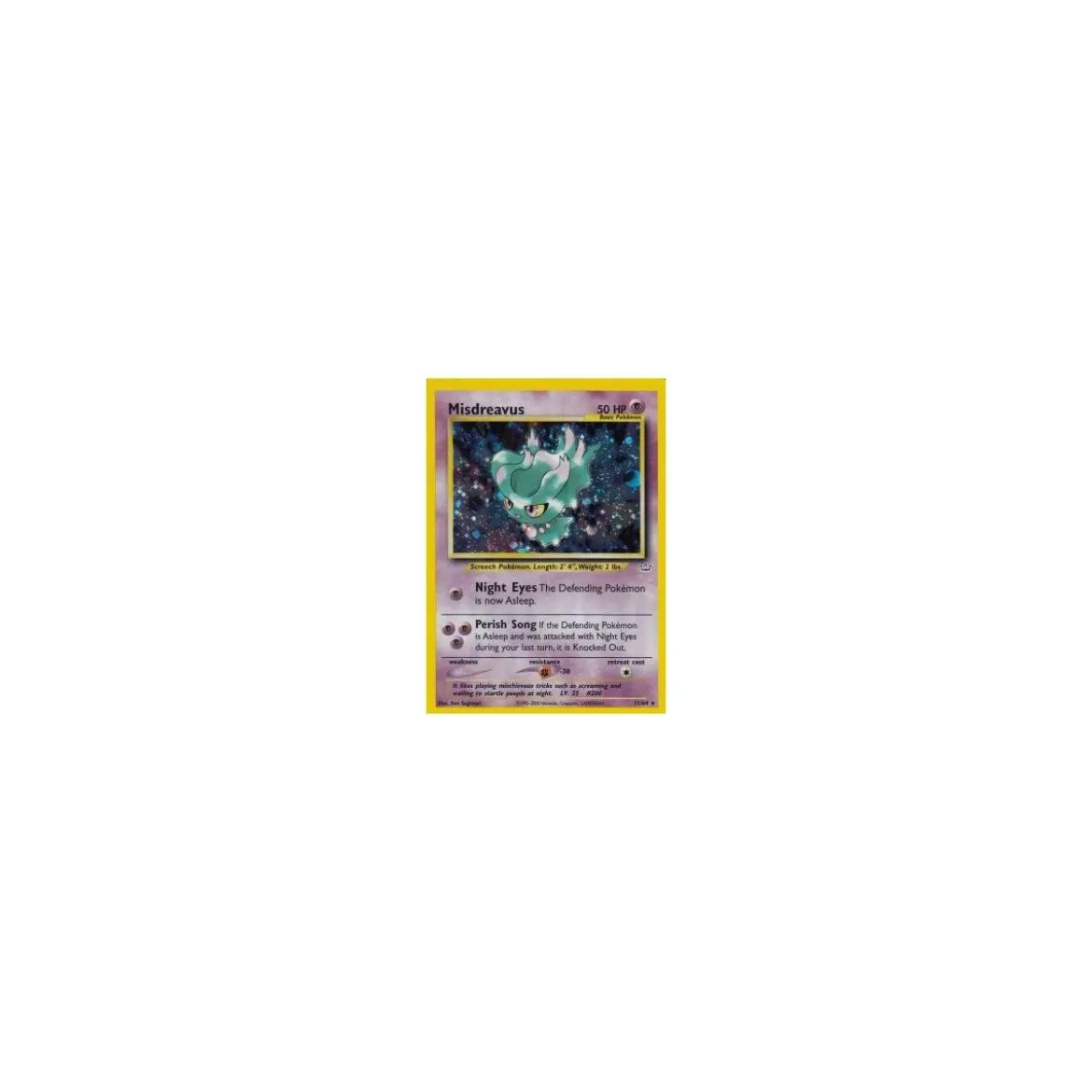 Misdreavus 11/64 HOLO