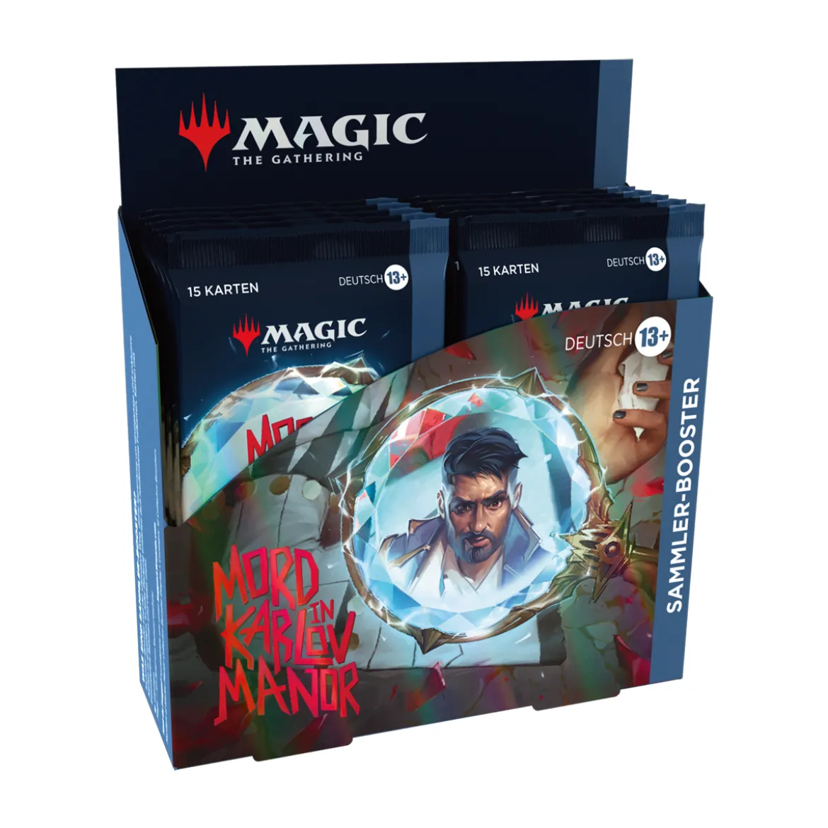 Mord in Karlov Manor Collector Booster Display (12 Packs, deutsch)