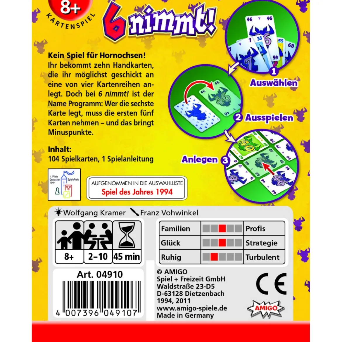 6 nimmt! - Kartenspiel