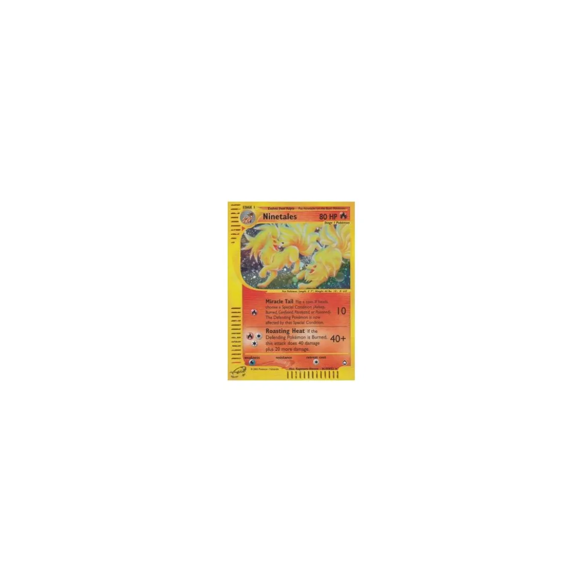 Ninetales H19/H32 HOLO