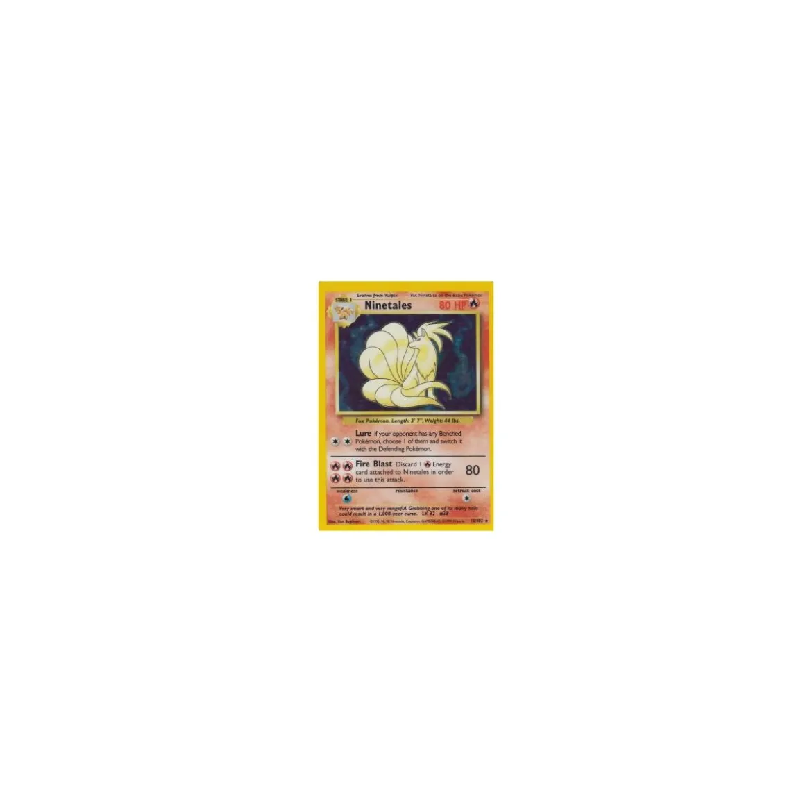 Ninetales 12/102 HOLO