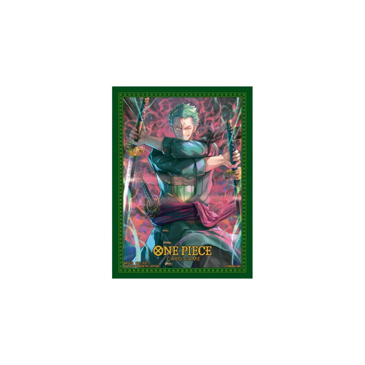 One Piece Card Game Sleeves Vol. 4 - Roronoa Zoro (70 Kartenhüllen)