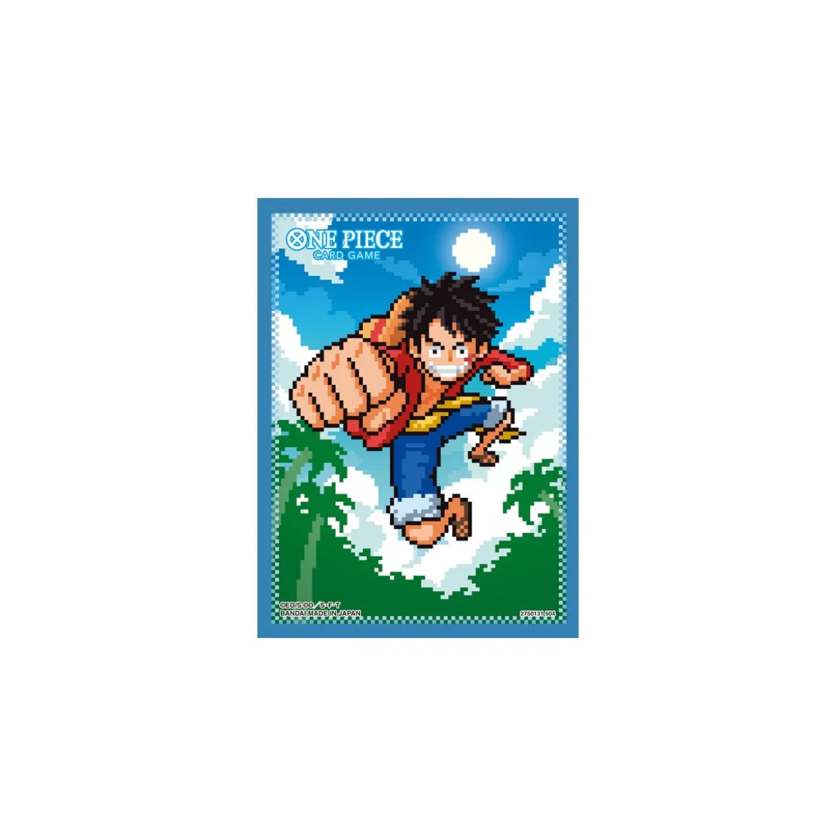 One Piece Card Game Sleeves Vol. 8 - Monkey D. Luffy Pixelart (70 Kartenhüllen)