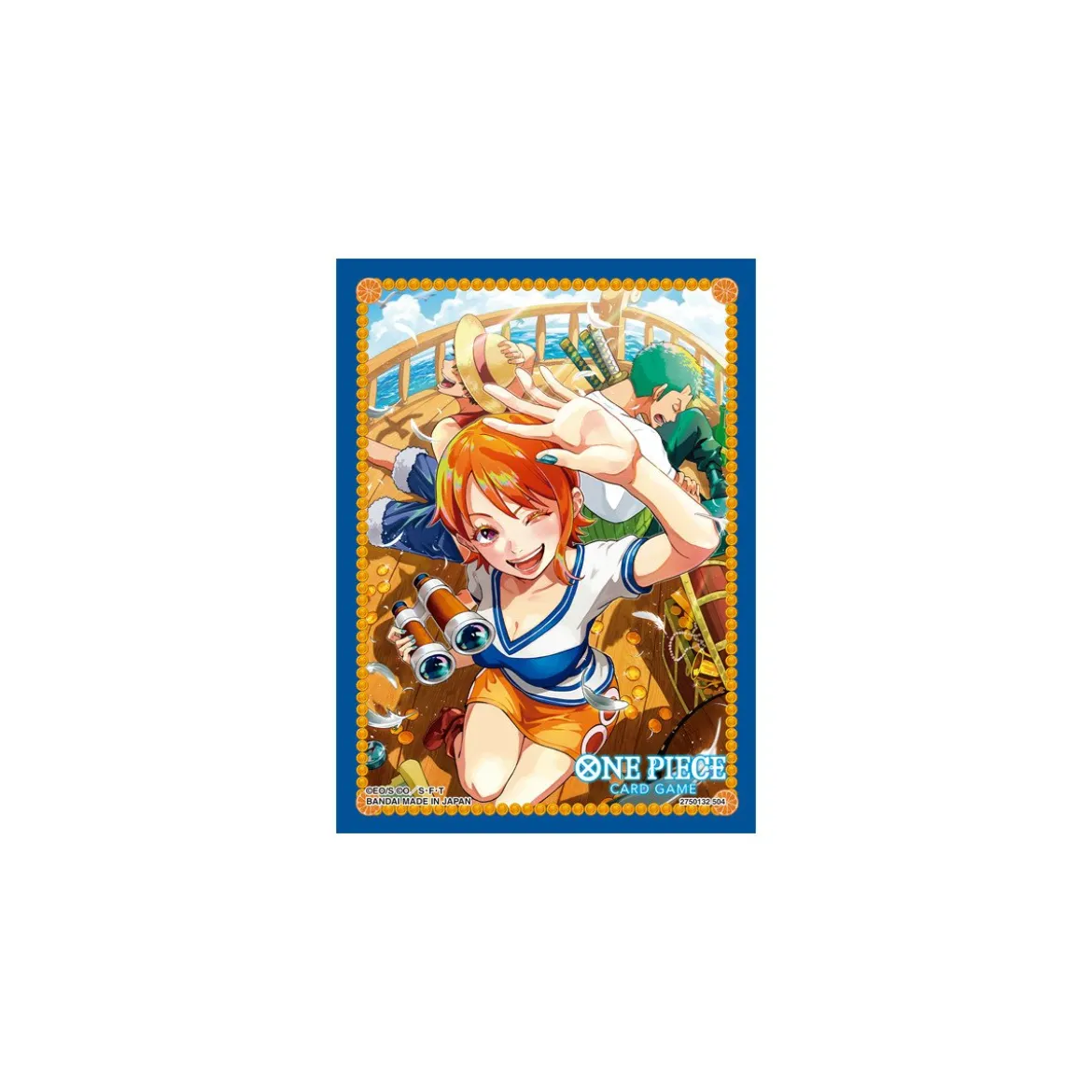 One Piece Card Game Sleeves Vol. 8 - Nami (70 Kartenhüllen)