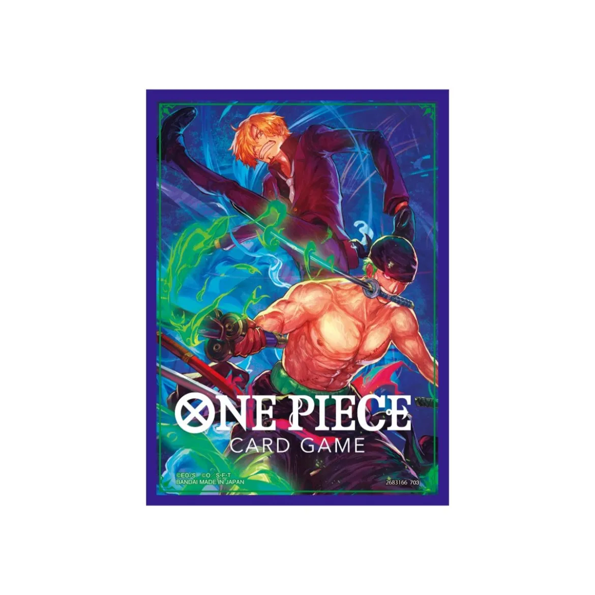 One Piece Card Game Sleeves - Zoro & Sanji (70 Kartenhüllen)