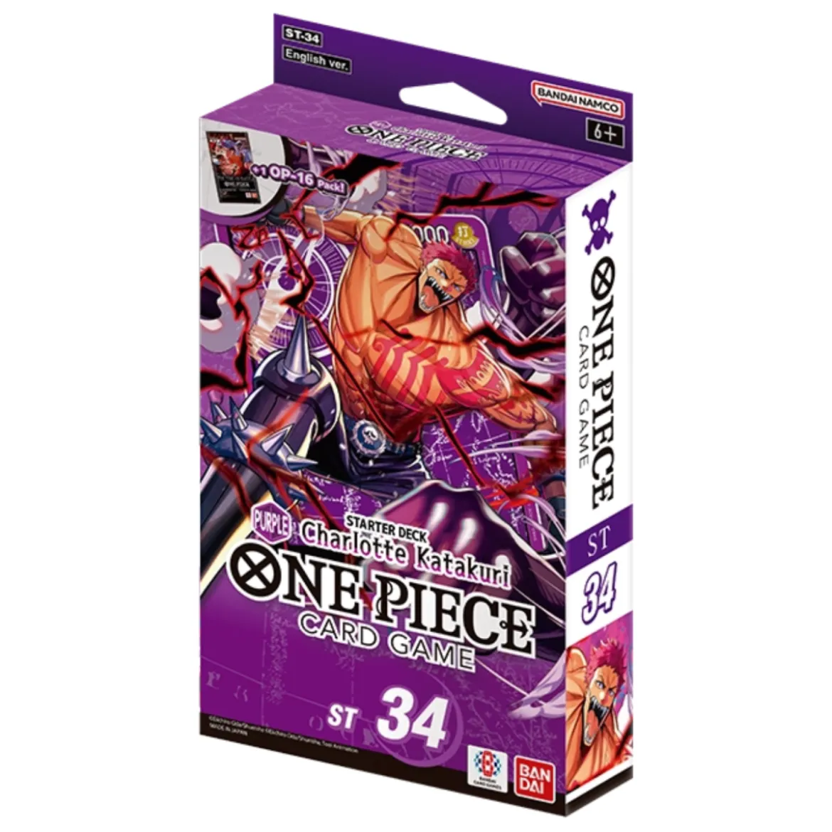 One Piece Card Game - Starter Deck - PURPLE Charlotte Katakuri ST-34 (englisch)