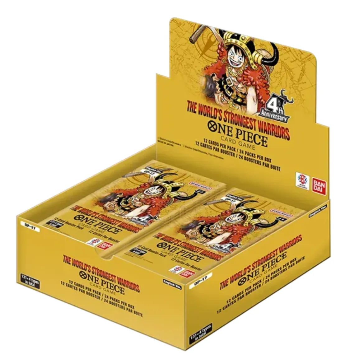 One Piece Card Game - The World’s Strongest Warriors Booster Box OP-17 (englisch)