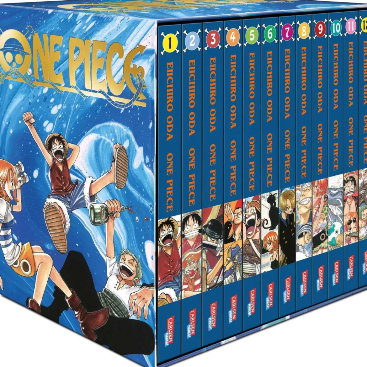 One Piece Sammelschuber 1: East Blue (inklusive Band 1-12) - Taschenbuch