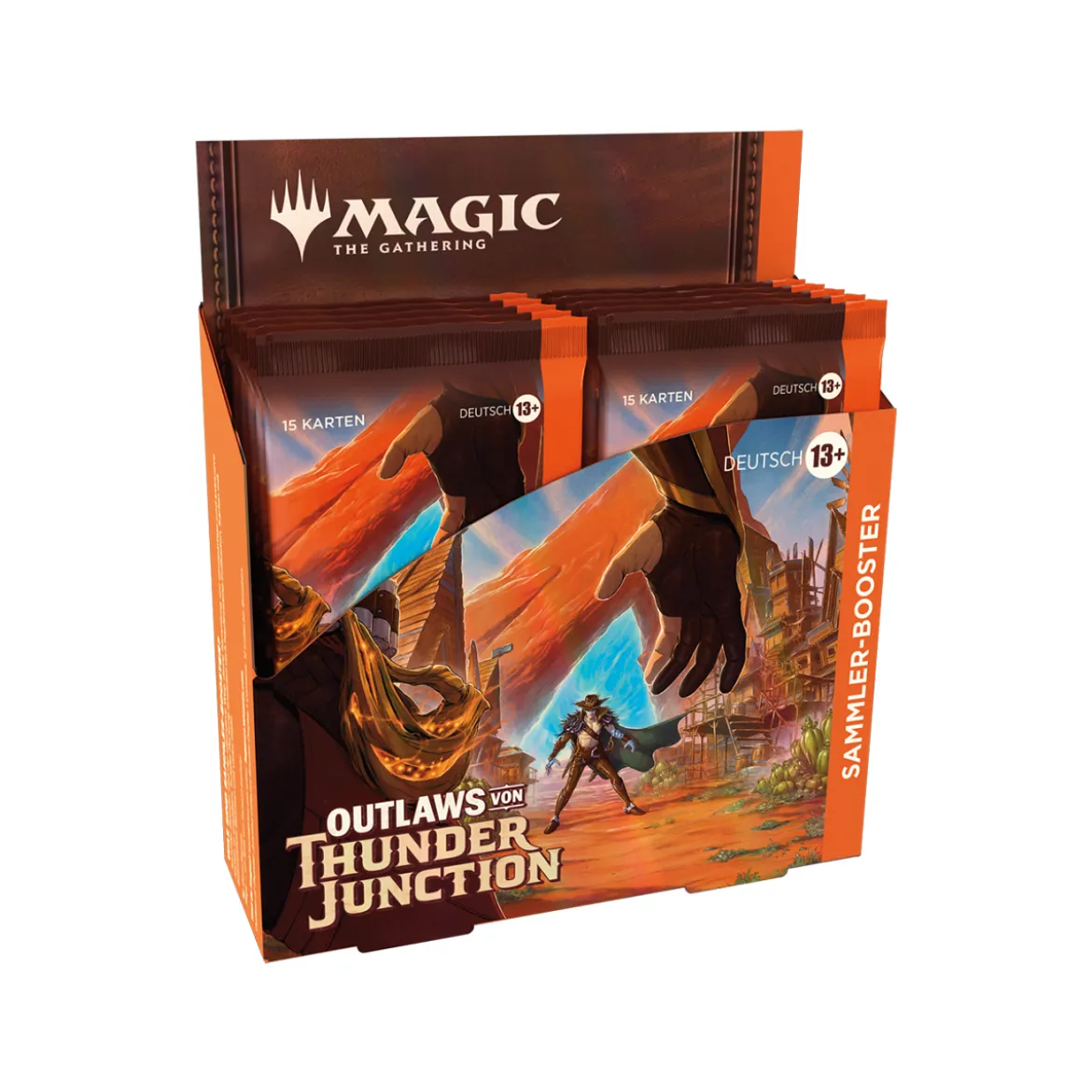Outlaws von Thunder Junction Collector Booster Display (12 Packs, deutsch)