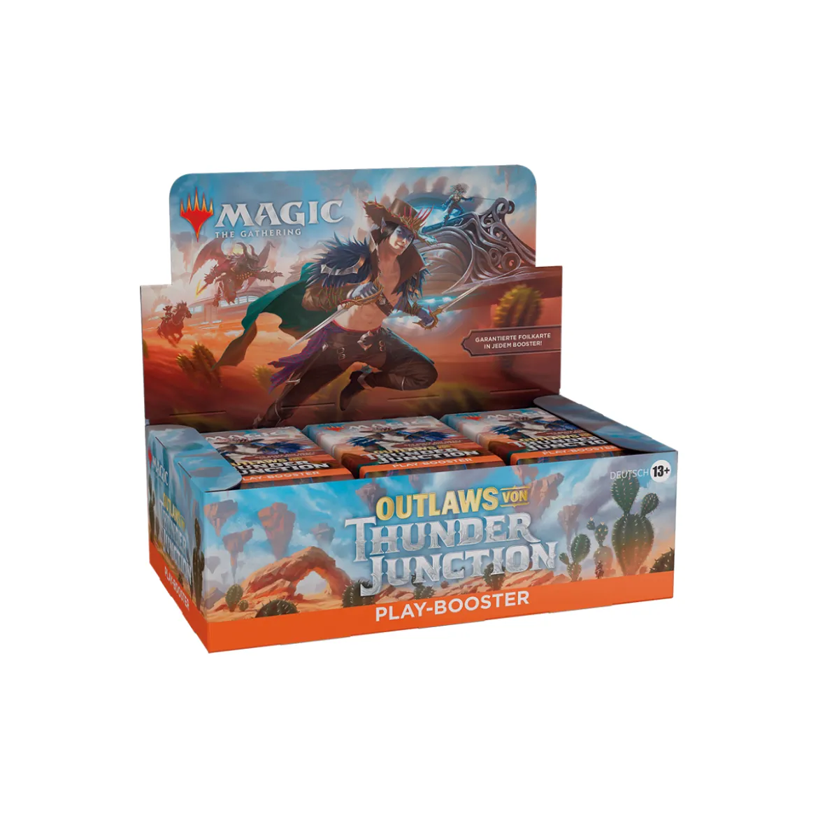 Outlaws von Thunder Junction Play Booster Display (36 Packs, deutsch)