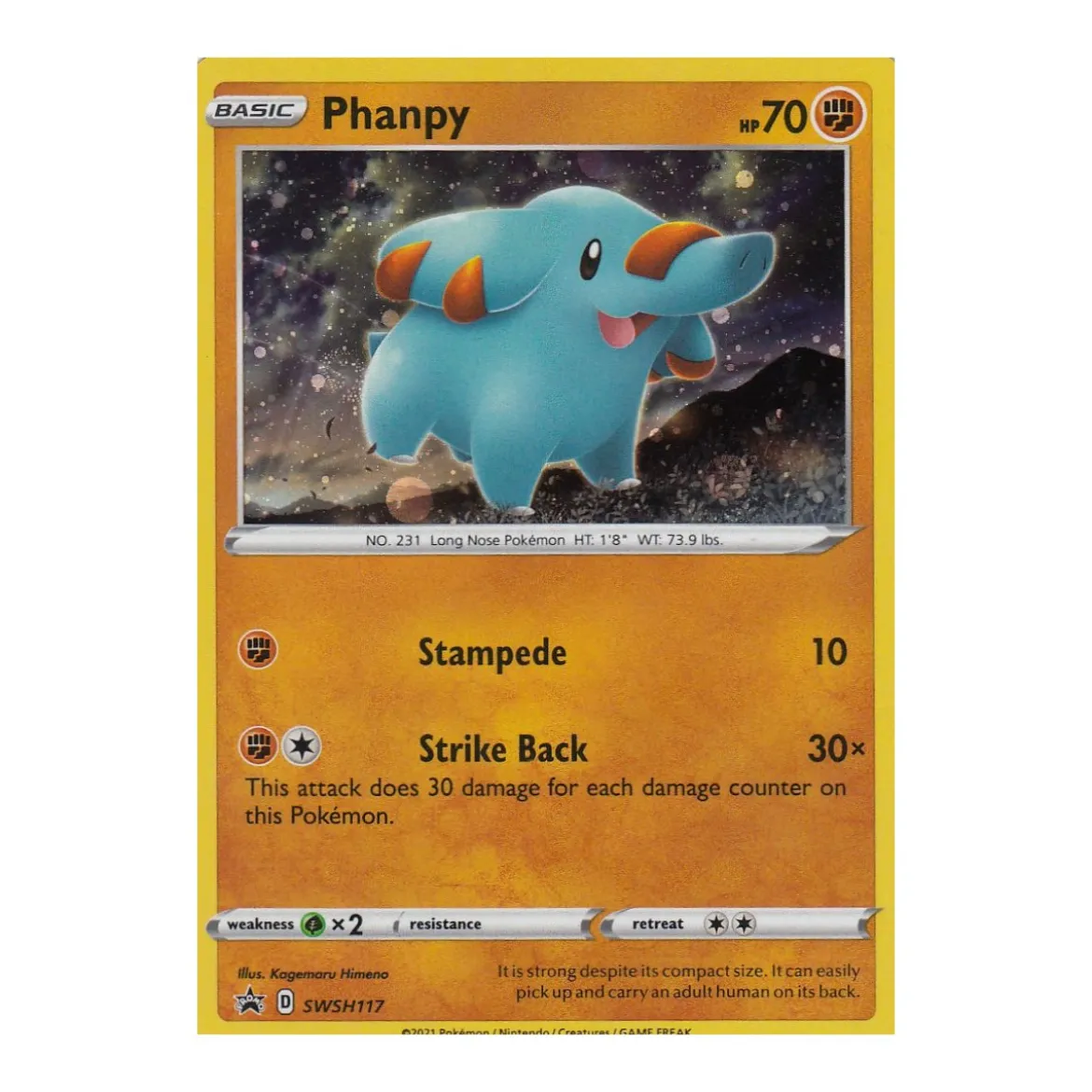 Phanpy SWSH117 Englisch